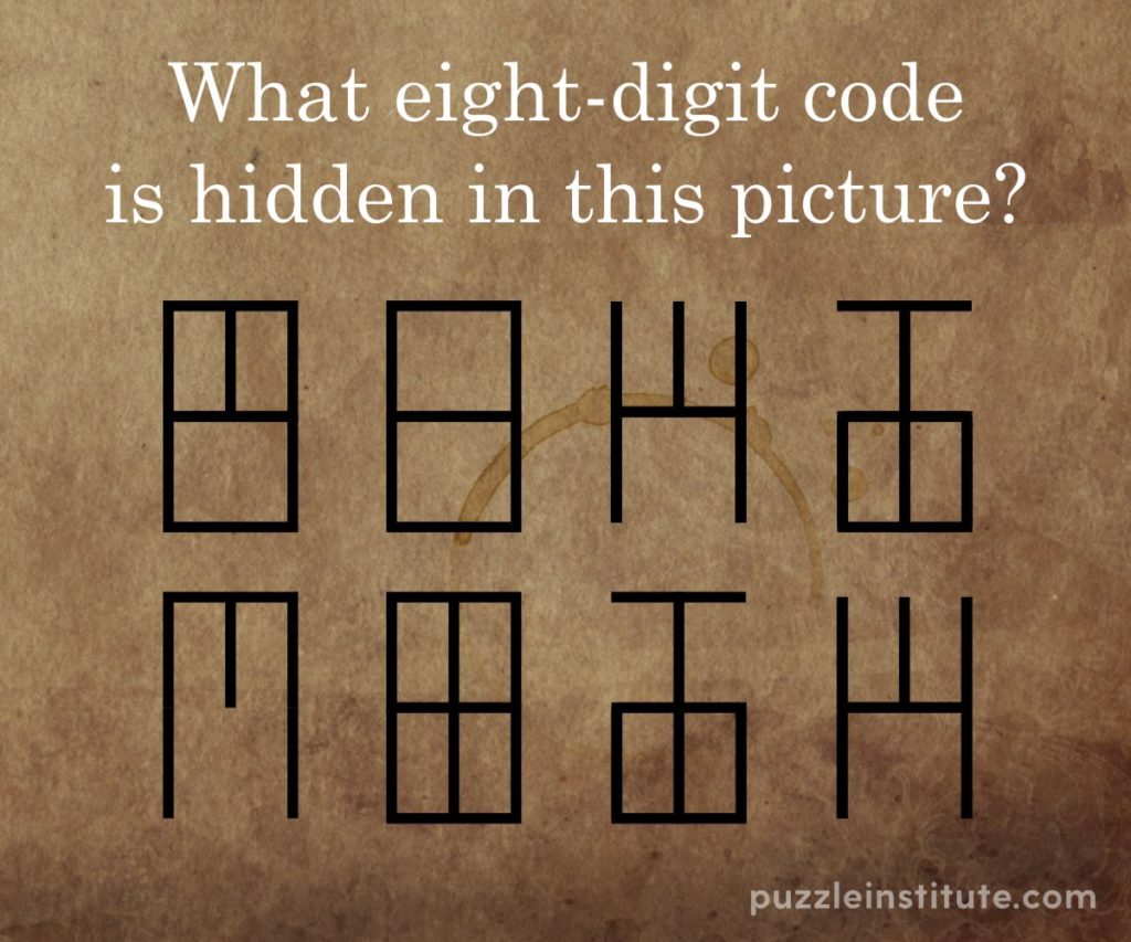 hidden code in the picture